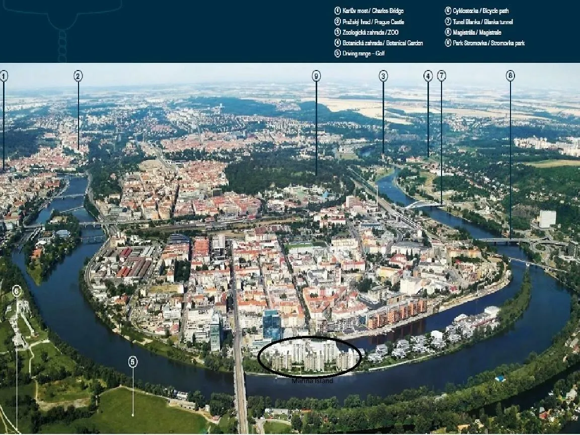 Atelier Marina Island Hotel Praga Apartamento
