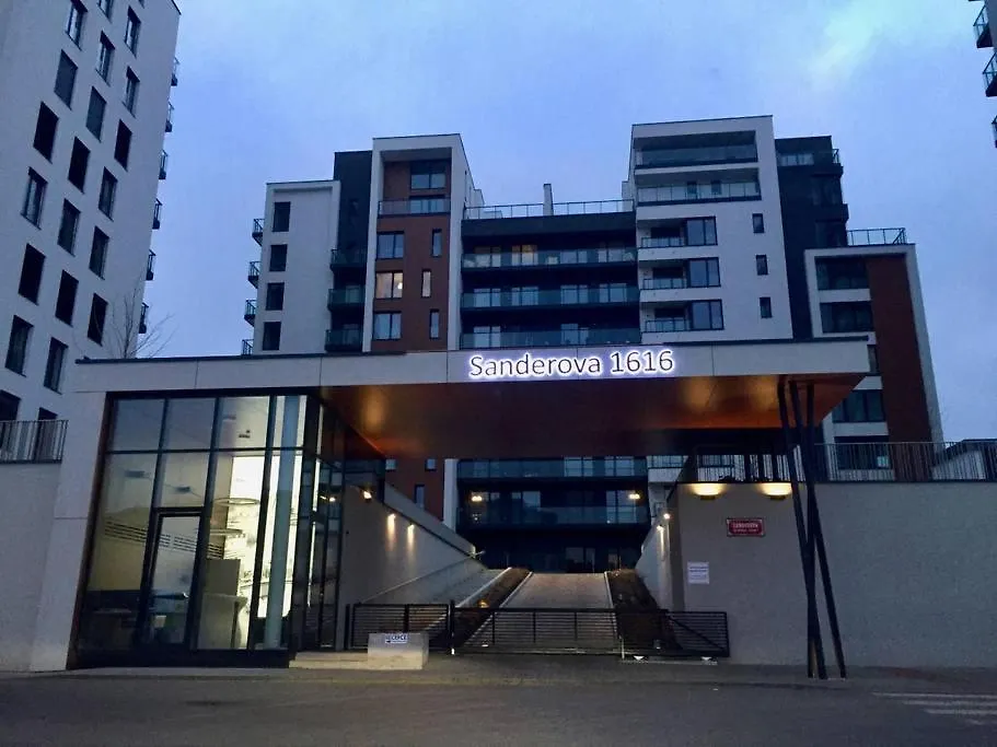 Lägenhet Atelier Marina Island Hotell Prag